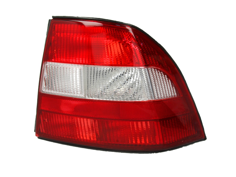 Achterlicht Rechts (P21/4W/P21W/R5W, kleur indicator wit, kleur van het glas red) past: OPEL VECTRA B Saloon 10.95-02.99