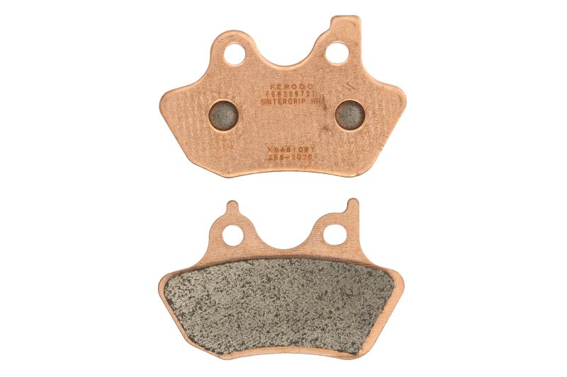 Brake pads Achter, beoogd gebruik: route, materiaal: sinter-ST, 65x98,1x8,1mm