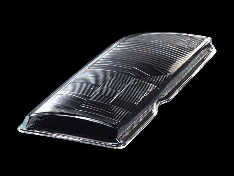 Koplampglas zonder pakking Rechts past: MERCEDES C-KLASA W202 03.93-03.01