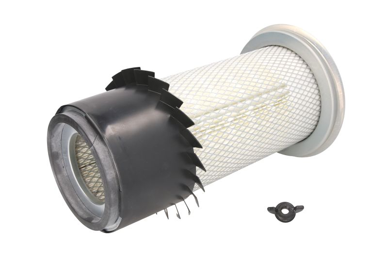 Luchtfilter 358,39x358,4x154,6x88,39 past: CASE IH 766, 786, 826, 886, 966, 986, 120 MAXXUM INGERSOLL RAND P130WJD, P160WJD, P175WJD JOHN DEERE 1040, 1040V, 1140, 1140A, 1140V, 2040, 2140