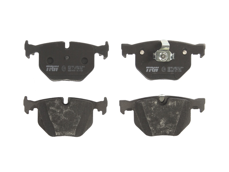 Remblokken set Achter , past: BMW 7 (E65, E66, E67) 3.0-4.0 11.01-12.09