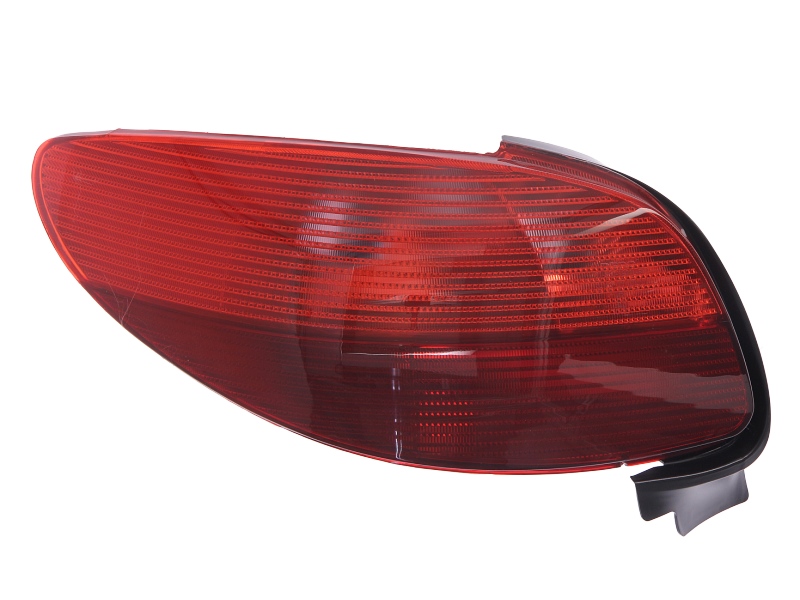 Achterlicht Links (P21/5W/P21W, kleur indicator red, kleur van het glas red) past: PEUGEOT 206 Cabriolet 09.98-02.03