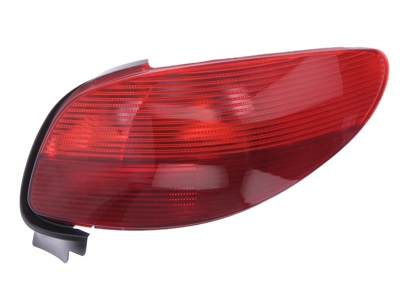 Achterlicht Rechts (P21/5W/P21W, kleur indicator red, kleur van het glas red) past: PEUGEOT 206 Cabriolet 09.98-02.03