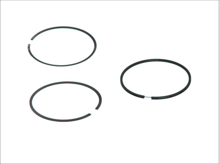70 (STD) 1-5-236 Zuigerveren set past: FIAT CINQUECENTO, PANDA, PUNTO, SEICENTO / 600  LANCIA Y, Y10 1.1 09.93-