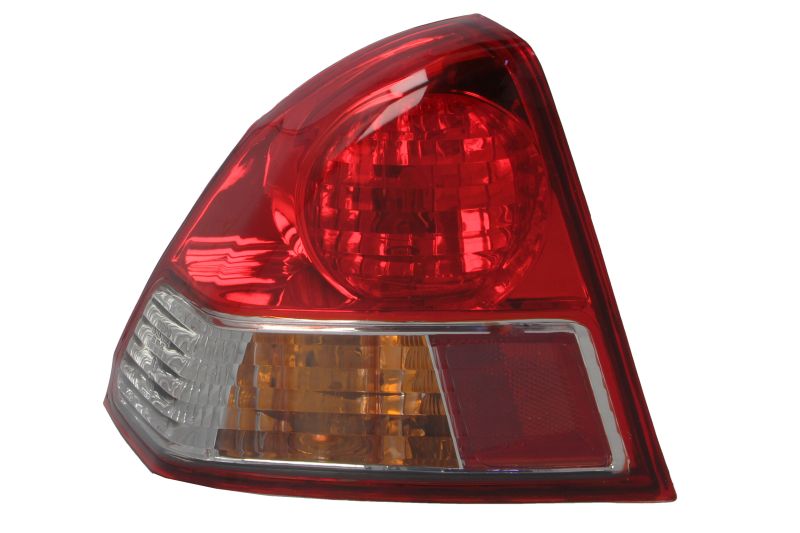 Achterlicht Links (extern, W21/5W/W21W, kleur indicator geel, kleur van het glas red) past: HONDA CIVIC VII SDN 01.04-09.05