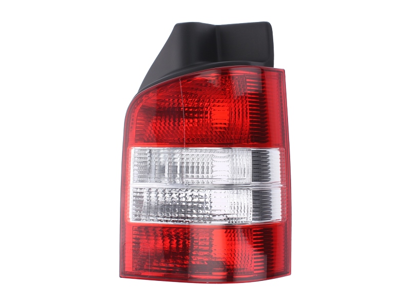 Achterlicht Rechts (P21/4W/P21W, kleur indicator transparant, kleur van het glas red) past: VW TRANSPORTER T5 Bus / Volledig lichaam 04.03-04.15