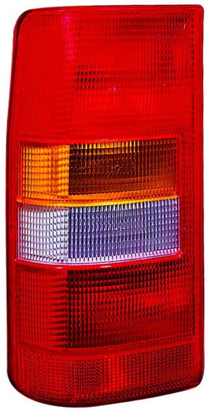 Achterlicht Rechts (P21/5W/P21W, kleur indicator geel, kleur van het glas red) past: CITROEN JUMPY I Chassis / Oversize lichaam / Platform / Stationwagon / Volledig lichaam 06.94-01.07