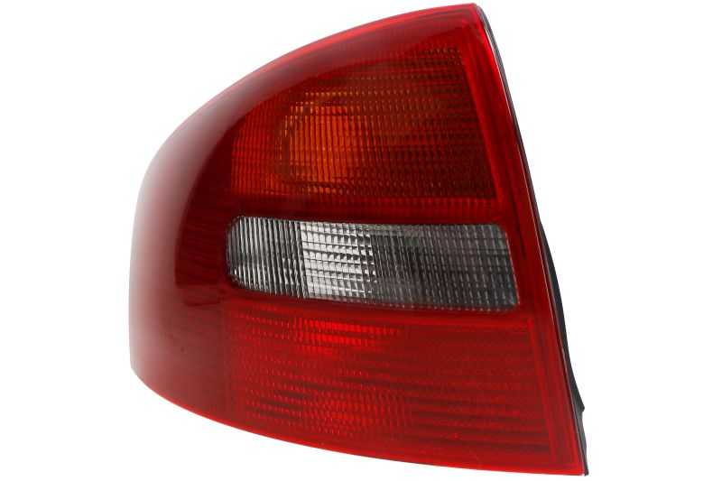 Achterlicht Links (P21/5W/P21W, kleur indicator red, kleur van het glas gerookt/red) past: AUDI A6 C5 Saloon 4D 01.97-06.01