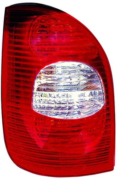 Achterlicht Links (P21/5W/P21W, kleur indicator grijs gerookt, kleur van het glas red) past: CITROEN XSARA PICASSO Oversize lichaam 12.99-02.04