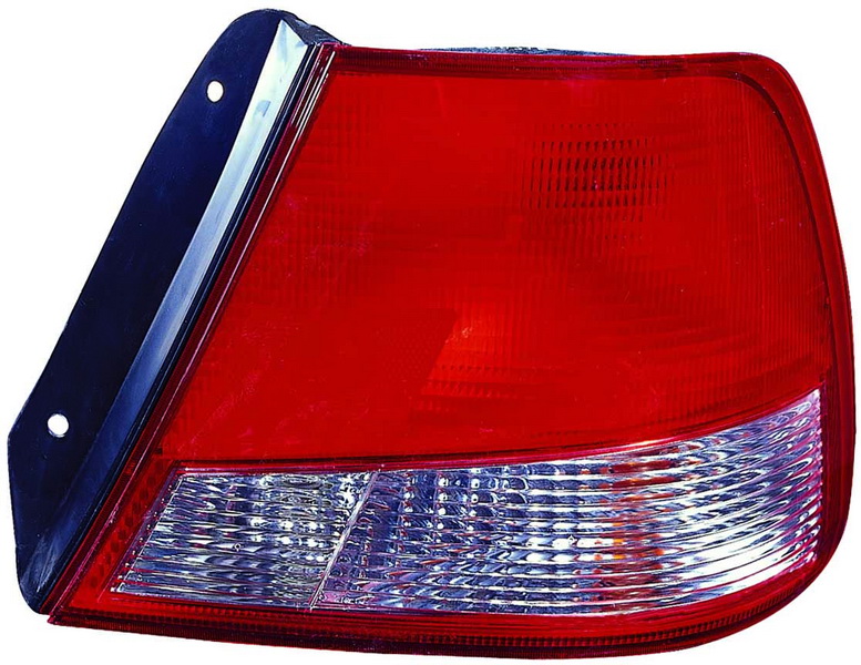 Achterlicht Links (P21/5W/P21W, kleur indicator wit, kleur van het glas red) past: HYUNDAI ACCENT II Saloon 4D 09.99-11.05