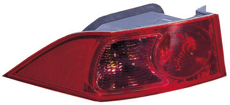 Achterlicht Links (extern, W21/5W/W21W, kleur indicator red, kleur van het glas red) past: HONDA ACCORD VII Saloon 4D 10.02-09.05