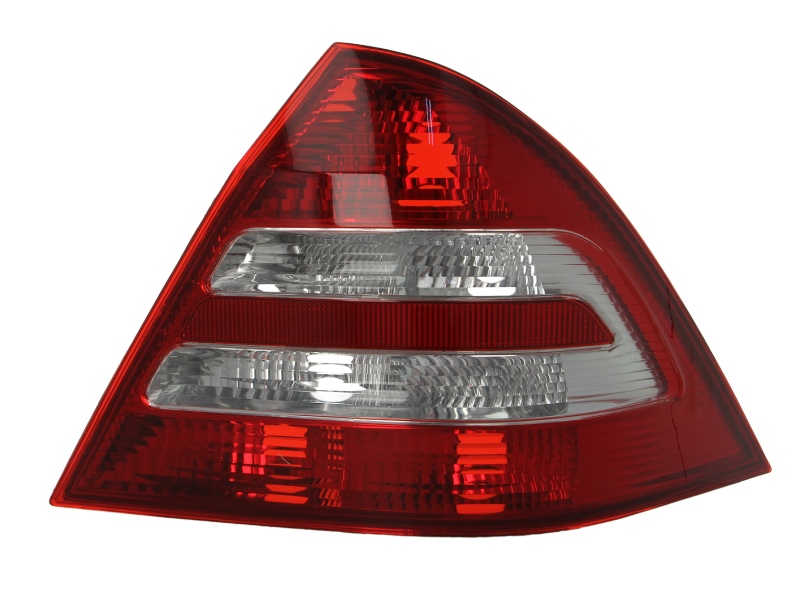 Achterlicht Rechts (P21/4W/P21/5W/P21W, kleur indicator wit, kleur van het glas red) past: MERCEDES C-KLASA W203 Saloon 04.04-08.07