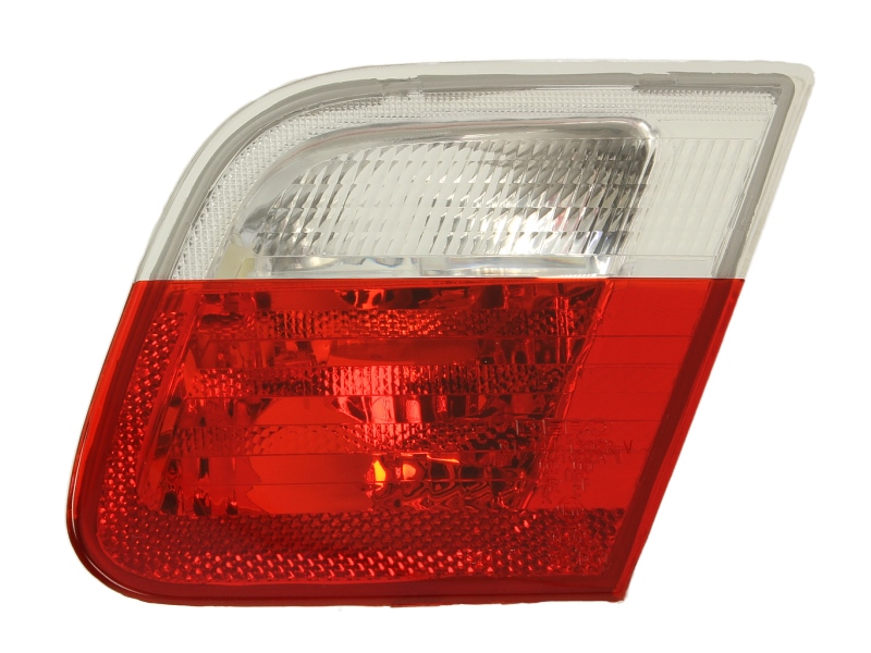 Achterlicht Rechts (binnen, P21W, kleur indicator wit, kleur van het glas red) past: BMW 3 E46 Beker / Cabriolet 12.97-12.07