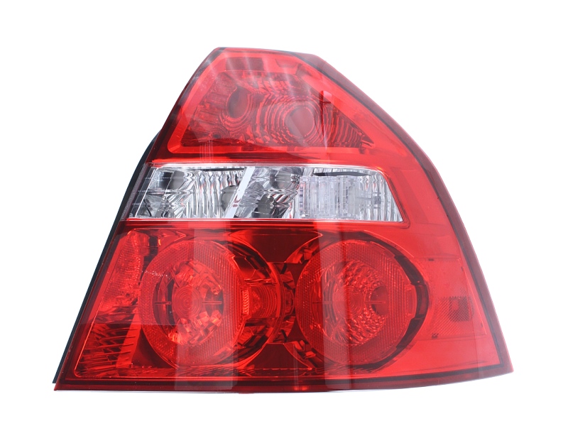 Achterlicht Rechts (P21/5W/P21W, kleur indicator wit, kleur van het glas red) past: CHEVROLET AVEO II Saloon 4D 04.05-04.08