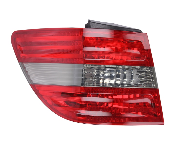 Achterlicht Links (extern, P21/5W/P21W, kleur indicator grijs gerookt, kleur van het glas red) past: MERCEDES B-KLASA W245 Hatchback 03.05-11.11