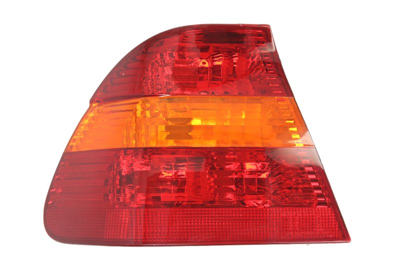 Achterlicht Links (extern, P21/5W/P21W, kleur indicator geel, kleur van het glas red) past: BMW 3 E46 Saloon 4D 12.97-12.07