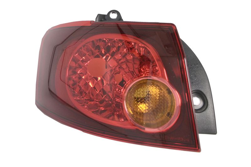 Achterlicht Links (extern, P21/5W/R10W, kleur indicator oranje, kleur van het glas red) past: FIAT CROMA 194 06.05-12.10