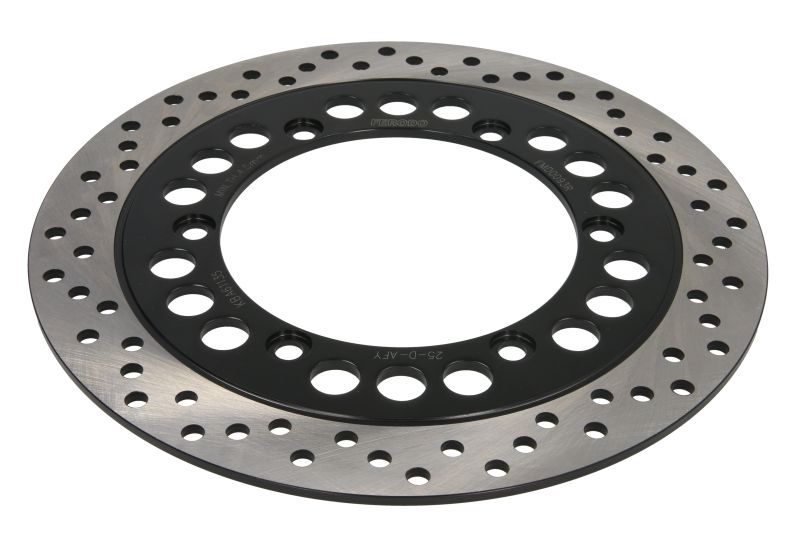 Brake disc Voor vast, 296/144,5x5mm 6x166mm, diameter bevestigingsgat 10,5mm, hoogte (tussenruimte) 0 past: CAGIVA 900 1000/1000F/1100 (P.European)/1100A (P.European ABS)/500/500A (ABS)/650V (Deauvill
