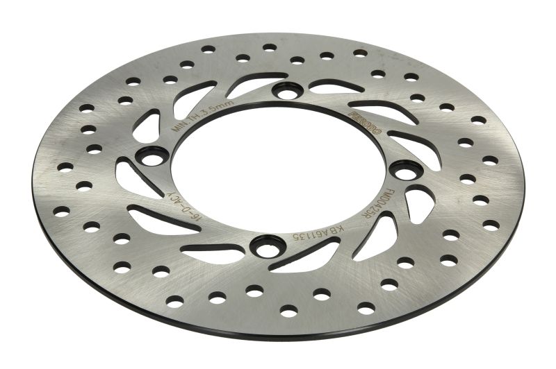 Brake disc Voor vast, 240/105,1x4mm 4x125,1mm, diameter bevestigingsgat 10,5mm, hoogte (tussenruimte) 0