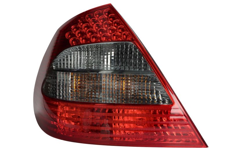 Achterlicht Links (LED, kleur indicator geel/grijs gerookt, kleur van het glas red)