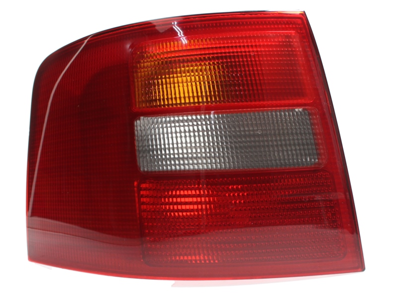 Achterlicht Links (P21/5W/P21W, kleur indicator grijs gerookt, kleur van het glas red) past: AUDI A6 C5 Stationwagon 01.97-01.05