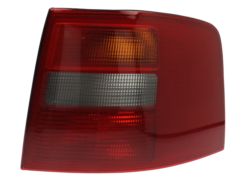 Achterlicht Rechts (P21/5W/P21W, kleur indicator grijs gerookt, kleur van het glas red) past: AUDI A6 C5 Stationwagon 5D 01.97-01.05