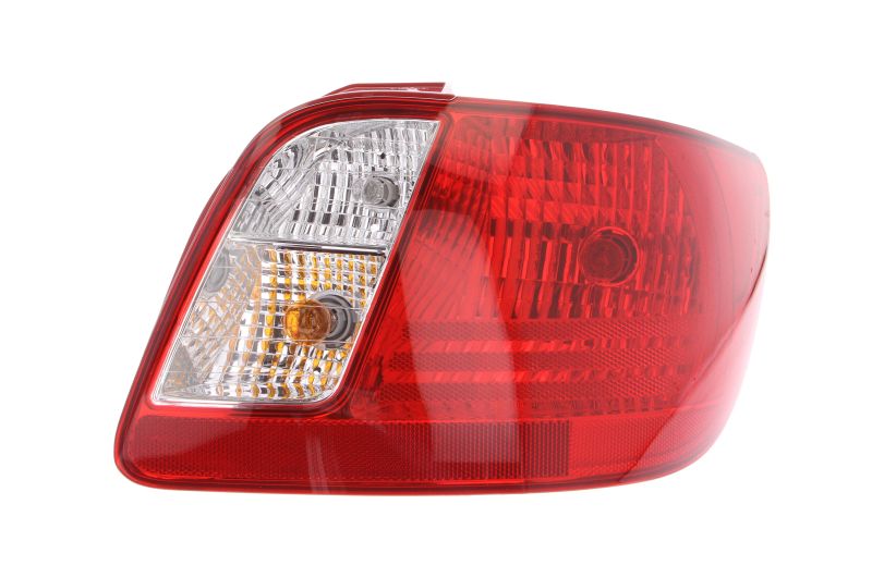 Achterlicht Rechts (P21/5W/P21W/W16W, kleur indicator wit, kleur van het glas red) past: KIA RIO II JB Saloon 4D 03.05-12.11