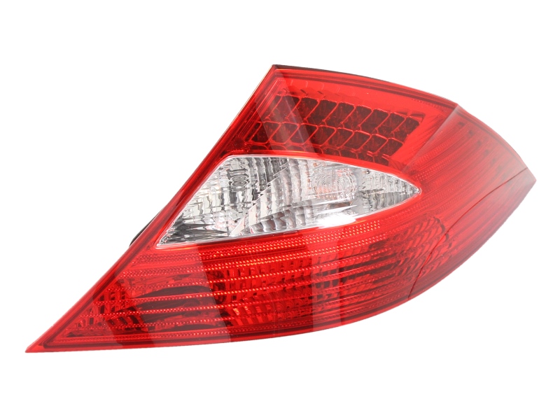 Achterlicht Rechts (LED, kleur indicator geel/transparant, kleur van het glas red)