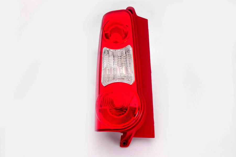 Achterlicht Links (P21/5W/P21W, kleur indicator transparant, kleur van het glas red, anti-fog licht) past: CITROEN BERLINGO II  PEUGEOT PARTNER II 2D 04.08-06.12