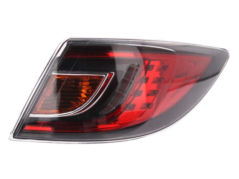 Achterlicht Rechts (extern, LED/W21W, kleur van het glas red) past: MAZDA 6 GH Hatchback / Saloon 08.07-12.13