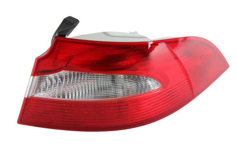 Achterlicht Rechts (extern, P21W/W16W/W5W, kleur indicator wit, kleur van het glas red) past: SKODA SUPERB II 03.08-06.13