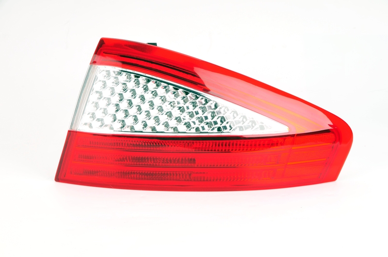 Achterlicht Rechts (P21/5W/P21W, kleur indicator wit) past: FORD MONDEO IV Liftback 03.07-07.10