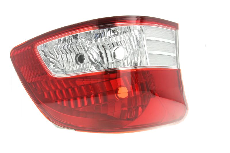 Achterlicht Links (W16W/W21/5W/WY21W, kleur indicator wit, kleur van het glas red) past: TOYOTA YARIS XP90 4D 01.05-03.09