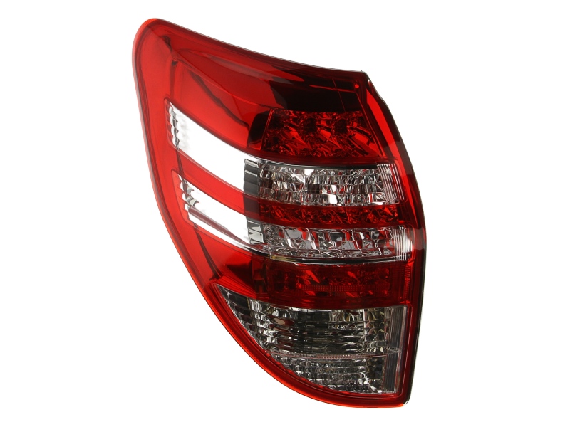 Achterlicht Links (extern, LED/W16W/WY21W, kleur indicator wit, kleur van het glas red) past: TOYOTA RAV4 III 04.10-12.12