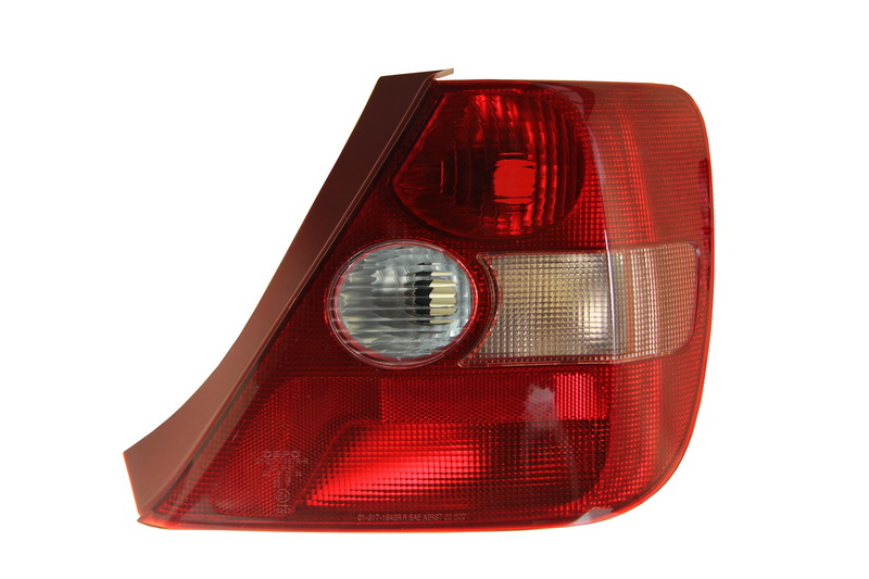 Achterlicht Rechts (P21/5W/P21W, kleur indicator wit, kleur van het glas red) past: HONDA CIVIC VII HB 3D 02.01-12.03