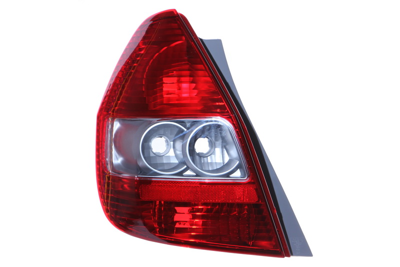 Achterlicht Links (kleur indicator wit, kleur van het glas grijs) past: HONDA JAZZ II 03.02-07.08