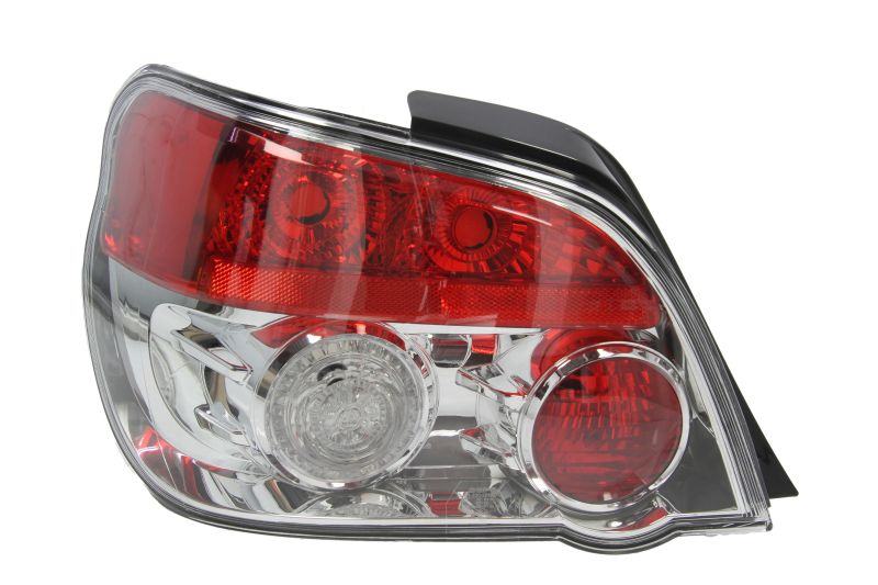 Achterlicht Links (W21/5W/W21W/WY21W, kleur van het glas grijs/red) past: SUBARU IMPREZA GD, GG Saloon 10.05-12.07