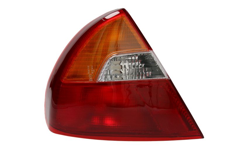 Achterlicht Links (extern, P21/5W/P21W, kleur indicator geel, kleur van het glas red/wit) past: MITSUBISHI LANCER VI Saloon 2D 09.95-08.03