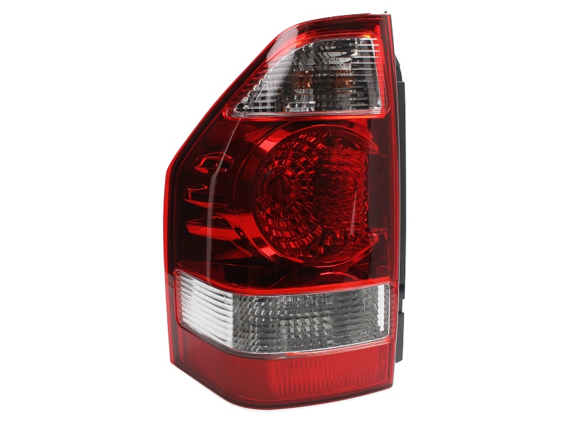 Achterlicht Links (P21W/W21/5W/W5W, kleur indicator wit, kleur van het glas red) past: MITSUBISHI PAJERO III Off-road 04.00-01.07