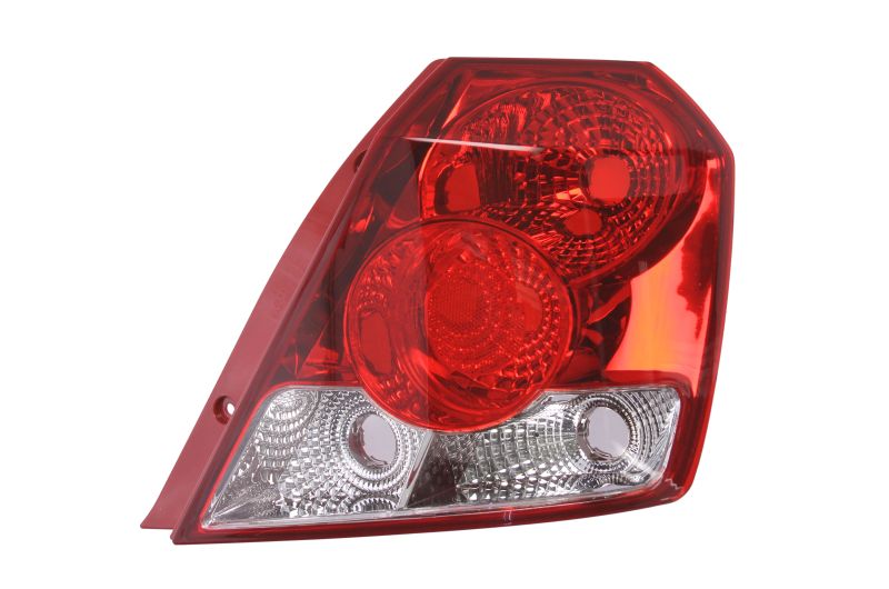 Achterlicht Rechts (extern, P21/5W/P21W, kleur indicator wit, kleur van het glas red) past: CHEVROLET AVEO/KALOS  DAEWOO AVEO/KALOS Hatchback 5D 05.03-04.05