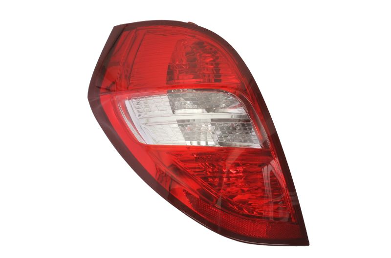 Achterlicht Links (P21W, kleur indicator transparant, kleur van het glas red) past: MERCEDES A-KLASA W169 Hatchback 09.04-06.12