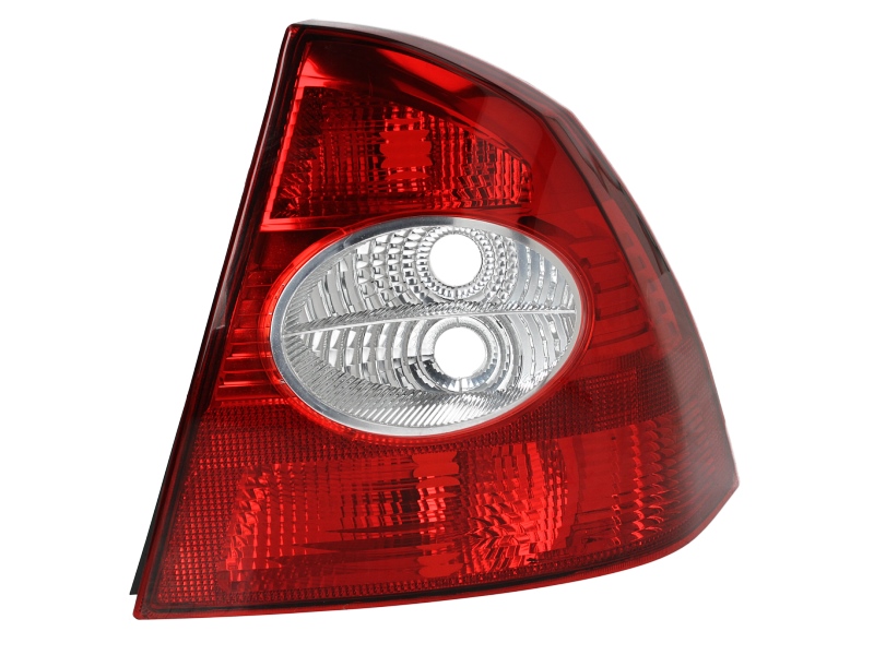 Achterlicht Rechts (P21/4W/P21W, kleur indicator wit, kleur van het glas red) past: FORD FOCUS II Saloon 4D 07.04-02.08