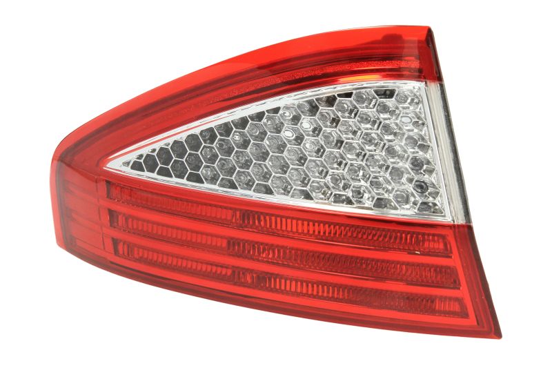 Achterlicht Links (extern, P21/5W/P21W, kleur indicator wit) past: FORD MONDEO IV Saloon 4D 03.07-07.10