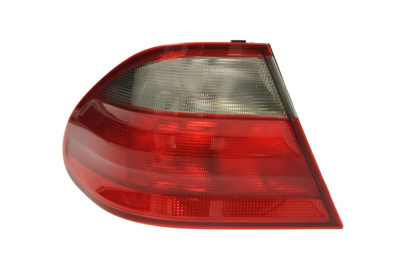 Achterlicht Links (extern, P21/4W/P21W/R5W, kleur indicator wit, kleur van het glas red) past: MERCEDES CLK C208 Beker / Cabriolet 06.97-06.02