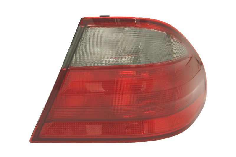 Achterlicht Rechts (extern, P21/4W/P21W/R5W, kleur indicator wit, kleur van het glas red) past: MERCEDES CLK C208 Beker / Cabriolet 06.97-06.02
