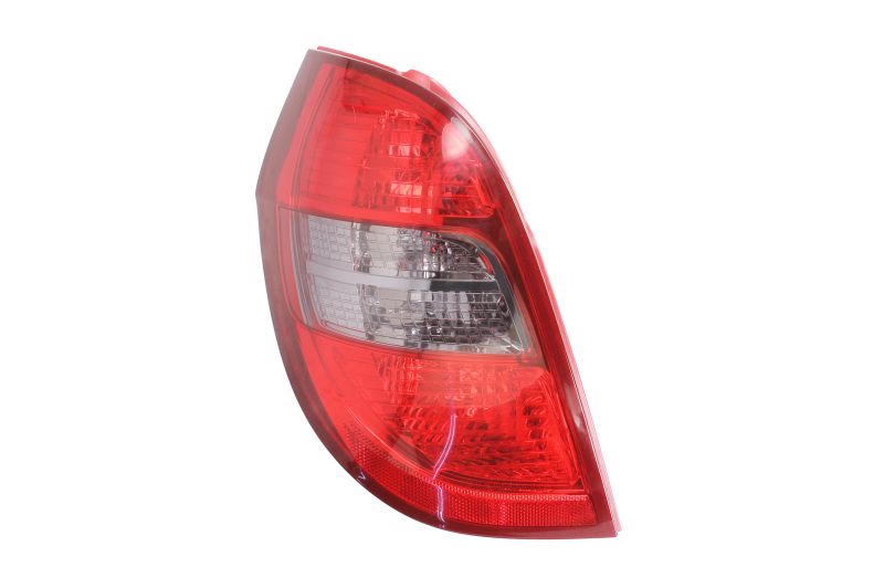 Achterlicht Links (P21W, kleur indicator grijs gerookt, kleur van het glas red) past: MERCEDES A-KLASA W169 Hatchback 05.08-06.12