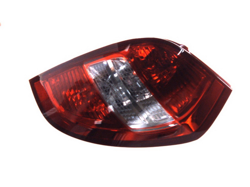 Achterlicht Rechts (P21W, kleur indicator transparant, kleur van het glas red) past: MERCEDES A-KLASA W169 Hatchback 09.04-06.12