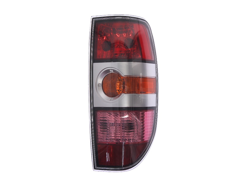 Achterlicht Rechts (P21/5W/P21W, kleur indicator geel, kleur van het glas red) past: MAZDA BT-50 Pick-up 08.06-12.15