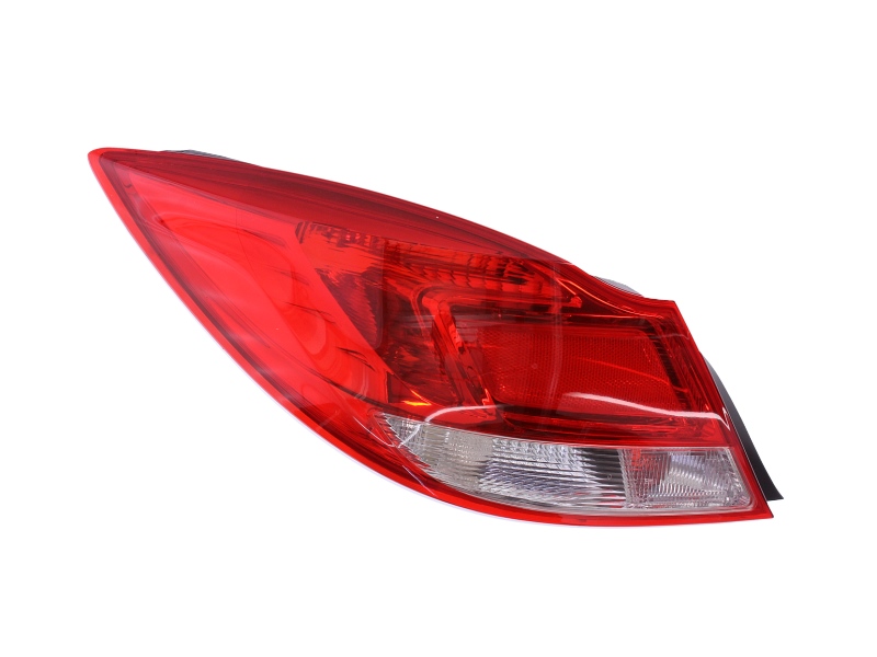 Achterlicht Links (P21W/R10W, kleur indicator wit, kleur van het glas red) past: OPEL INSIGNIA A Hatchback 07.08-05.13