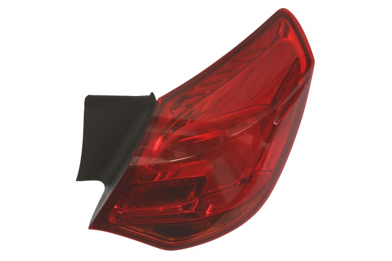 Achterlicht Rechts (extern, W16W/W5W, kleur indicator geel, kleur van het glas red) past: OPEL ASTRA J Hatchback 12.09-09.12